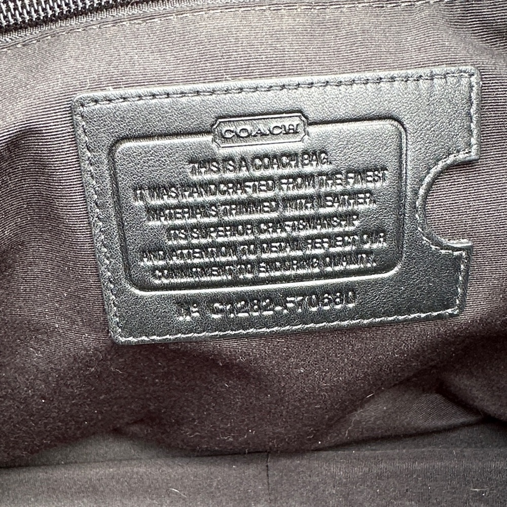 Coach Men's Messenger Bag - Picture 9 of 13